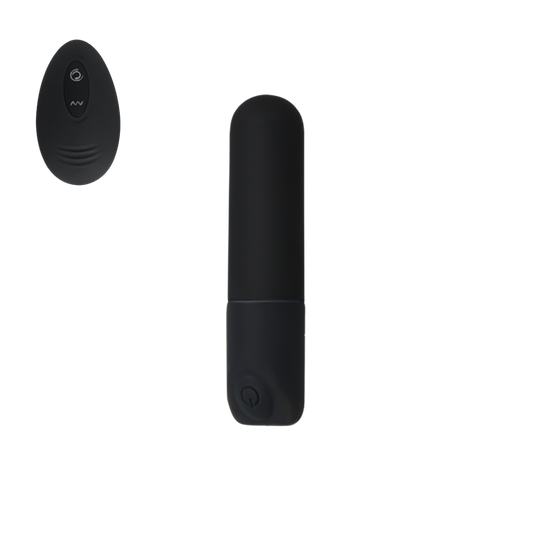 Mini vibrator with remote