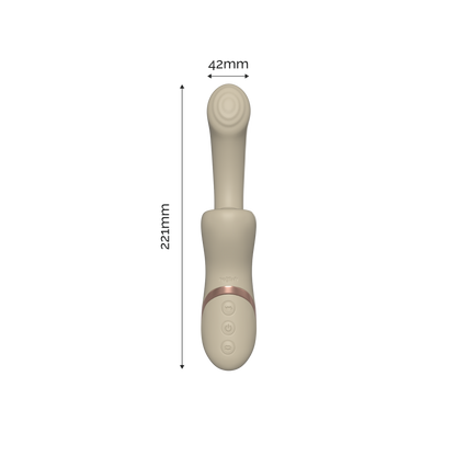 G spot and clitoral suction rabbit vibrator