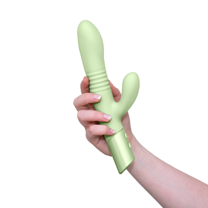 Thrusting and vibration vibrator