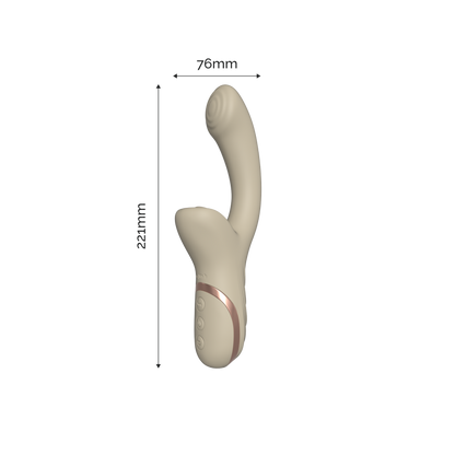 G spot and clitoral suction rabbit vibrator